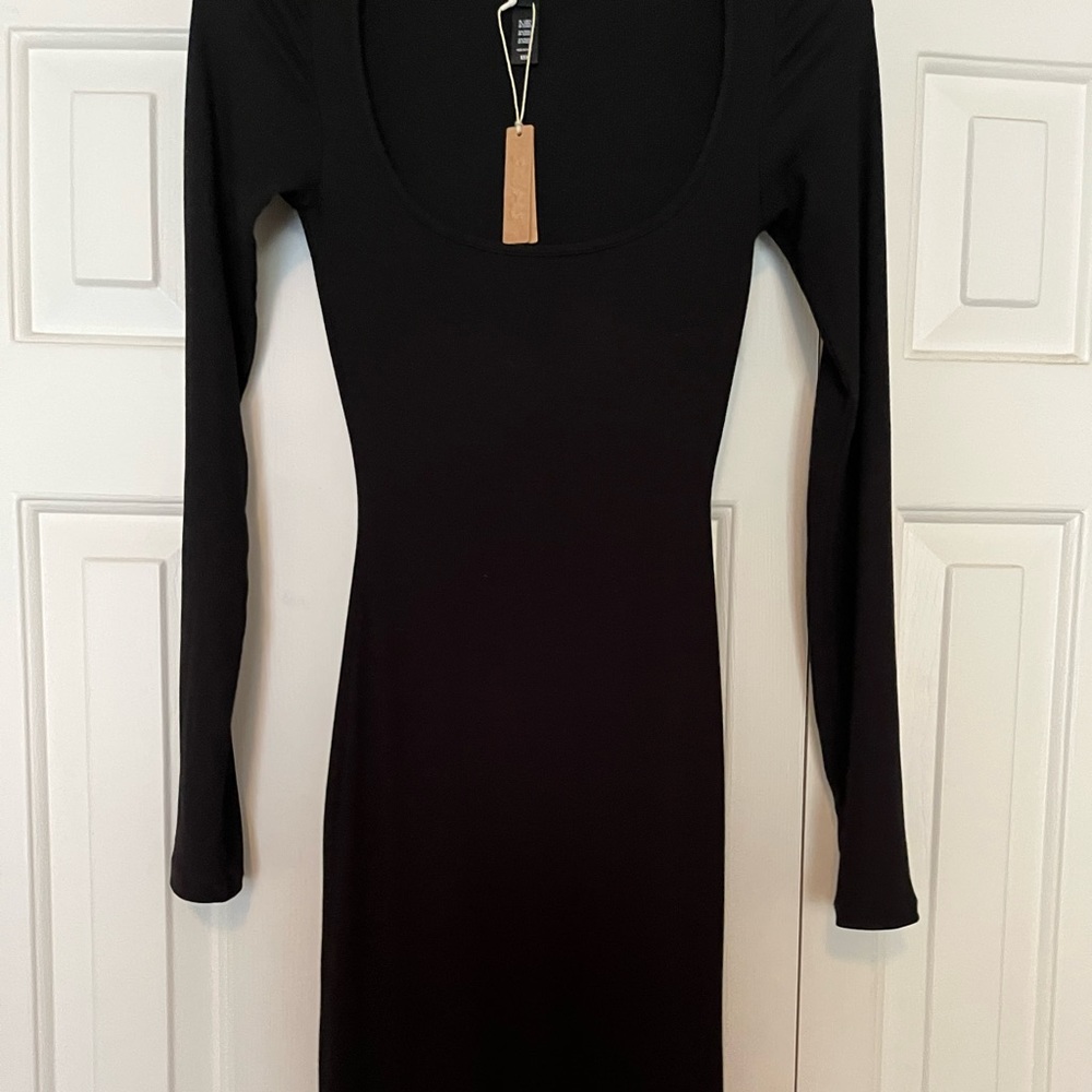 Skims Soft Lounge Long Sleeve Dress